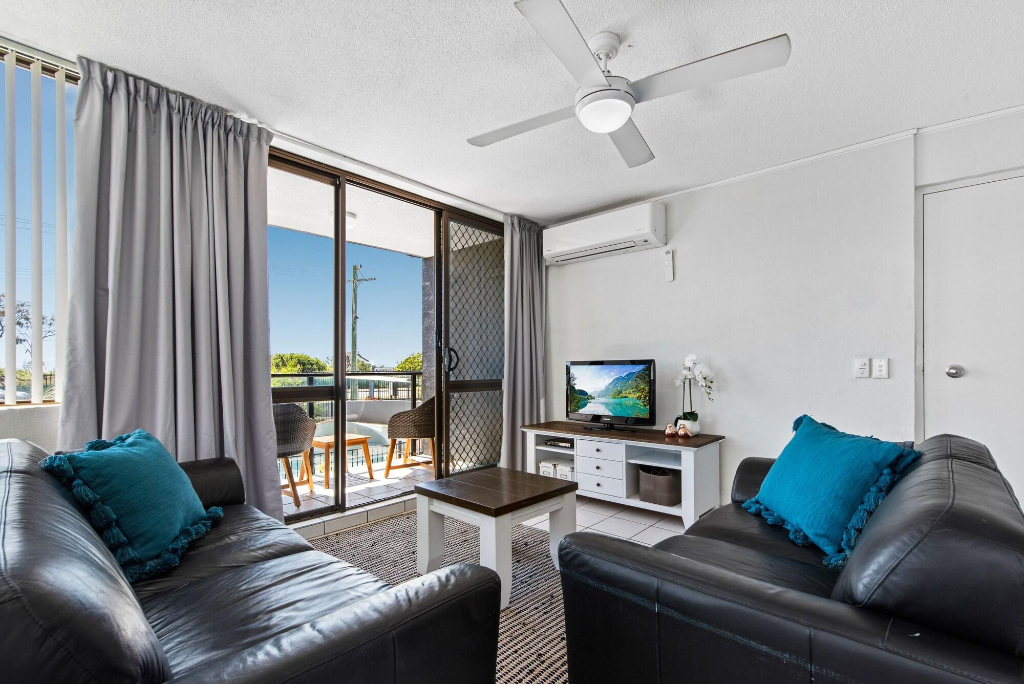 Mylos Holiday Apartments Alexandra Headland Buitenkant foto